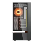 Cougar CFV235 Vision Gaming Midi Tower Κουτί Υπολογιστή με Πλαϊνό Παράθυρο και RGB Φωτισμό Μαύρο CGR-2DA4B-V - Image 4
