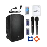 V-tone Ηχείο Karaoke με Ασύρματα Μικρόφωνα BQ12 GO MP3 Μαύρο 5908249829381 - Image 2