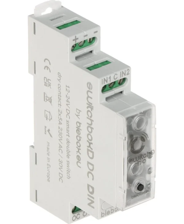 Blebox Μπουτόν Ράγας WiFi 230V SWITCHBOX-D-DC-DIN/BLEBOX