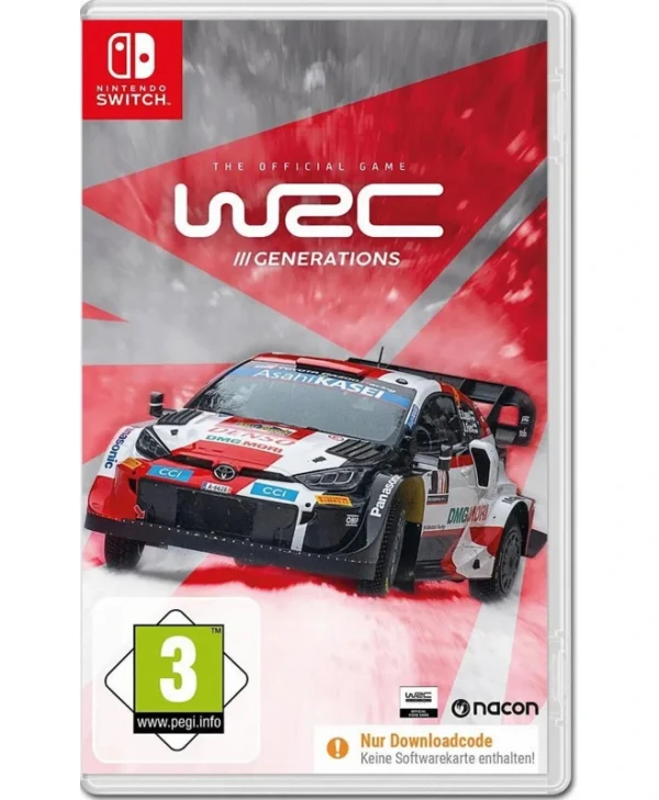 WRC Generations (Code In A Box) Switch Game