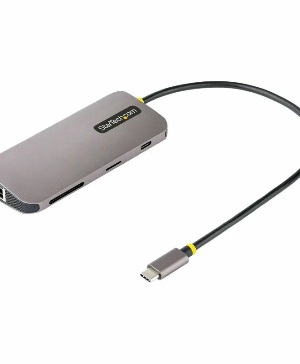 StarTech USB-C Docking Station με HDMI 4K PD Ethernet Γκρι (MUB453310) 115B-USBC-MULTIPORT