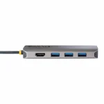 StarTech USB-C Docking Station με HDMI 4K PD Ethernet Γκρι (MUB453310) 115B-USBC-MULTIPORT - Image 3