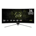MSI MAG 345CQRF E20 Ultrawide HDR Curved Monitor 34" QHD 3440x1440 200Hz με Χρόνο Απόκρισης 0.5ms GTG 9S6-3DD14H-030