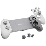 Gamesir Ενσύρματο Gamepad με Hall Effect Sticks για Android / iOS Λευκό GSG8BT004 - Image 4