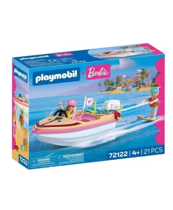 Playmobil Barbie Ταχύπλοο Σκάφος για 4 ετών 72122