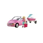 Playmobil Barbie Κάμπριο με Θαλάσσιο Jet για 4 ετών 72123 - Image 2