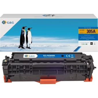 G&g Compatible Toner Cartridge Hp Ce410a Nt-ph305bk Ce410a Hp 305a Black 2090s 14394