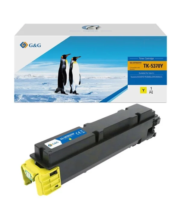 Premium Toner G&g 5k Kyocera Tk-5370y Yellow Tk5370y 1t02yjanl0 21002