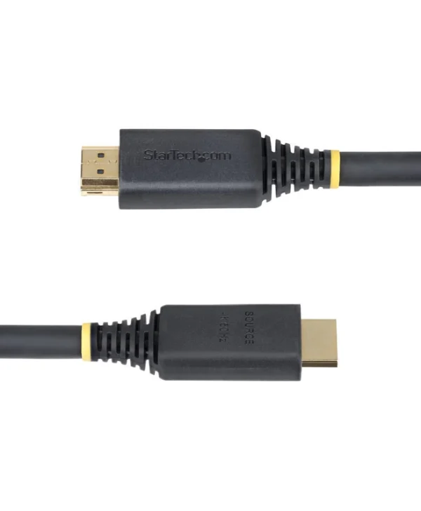 StarTech HDMI 2.0 Premium High Speed 4K 60Hz HDR Cable HDMI male - HDMI male 10m Μαύρο HDMI2-CABLE-4K60-10M
