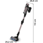 Rowenta X-Force Flex 16.60 Επαναφορτιζόμενη Σκούπα Stick 32.4V Aqua RH9CD9 - Image 11