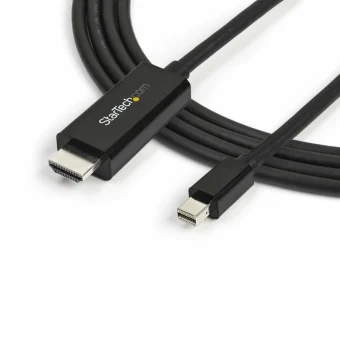 StarTech Cable mini DisplayPort male - HDMI male 3m Μαύρο (MDP2HDMM3MB)