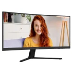 AOC CU34B3E Ultrawide VA HDR Curved Monitor 34" QHD 3440x1440 - Image 2