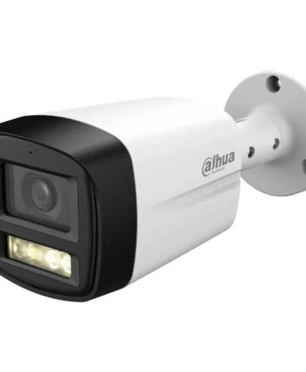 Dahua HAC-HFW1801TLM-IL-A-0280B-S3-DIP CCTV Κάμερα Παρακολούθησης 4K Αδιάβροχη με Μικρόφωνο και Φακό 2.8mm