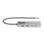 StarTech Hub 10 Θυρών USB 3.2 με σύνδεση USB-C / Ethernet Γκρι 10G2A1C25EPD-USB-HUB