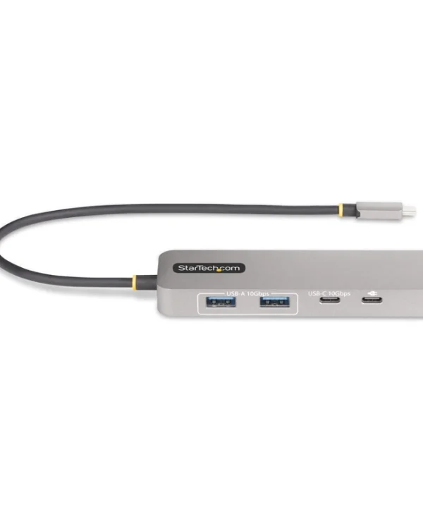 StarTech Hub 10 Θυρών USB 3.2 με σύνδεση USB-C / Ethernet Γκρι 10G2A1C25EPD-USB-HUB