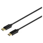Savio Cable DisplayPort male - 2m Μαύρο CL-205 - Image 3