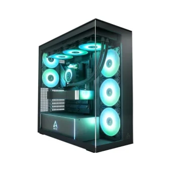 Arctic Xtender Gaming Midi Tower Κουτί Υπολογιστή με Πλαϊνό Παράθυρο Μαύρο ACPCC00023A