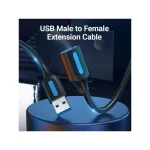 Vention USB 3.0 Cable USB-A male - USB-A female Μαύρο 1.5m CBHBG - Image 2