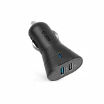 SBS Φορτιστής Αυτοκινήτου 12W με Θύρες: 2xUSB Μαύρος TECR2USB24AFAST - Image 2
