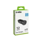 SBS Φορτιστής Αυτοκινήτου 12W με Θύρες: 2xUSB Μαύρος TECR2USB24AFAST - Image 5