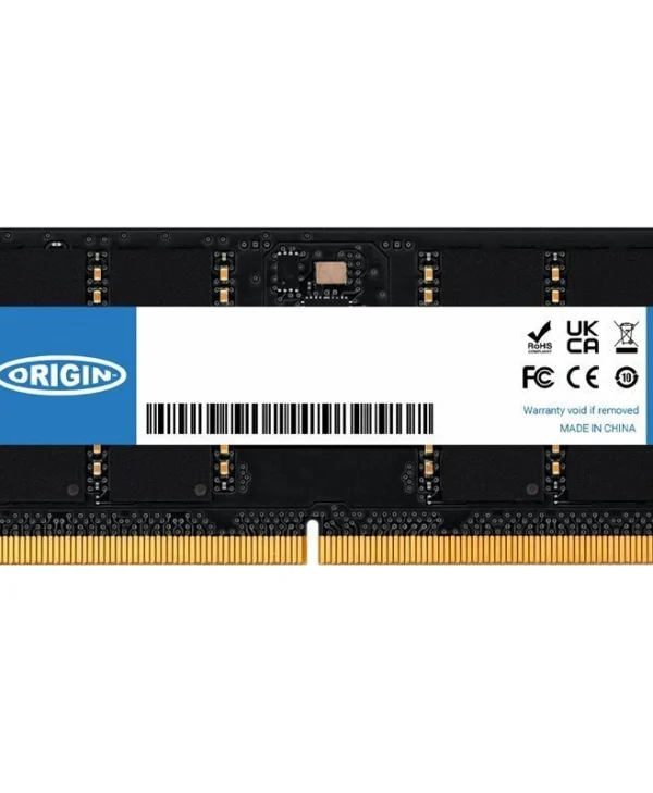 Origin Storage DDR5 με Module 1x16GB και Ταχύτητα 5600 για Laptop OM16G55600SO1RX8NE11