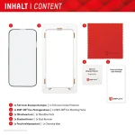 Displex Real Glass 0.33mm Full Face Tempered Glass Μαύρο (iPhone 15) 01842 - Image 6
