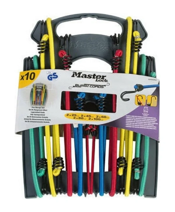 Master Lock Χταπόδι Αποσκευών Αυτοκινήτου 10τμχ 3043EURDAT
