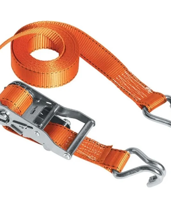 Master Lock Fastlink Ιμάντας Αποσκευών Αυτοκινήτου 450x3.5cm με Καστάνια Πορτοκαλί 3211EURDAT