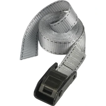 Master Lock Ιμάντας Αποσκευών Αυτοκινήτου 500x2.5cm με Καστάνια με Πόρπη Γκρι 3112EURDAT