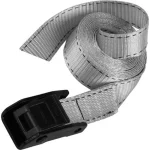 Master Lock Ιμάντας Αποσκευών Αυτοκινήτου 500x2.5cm με Καστάνια με Πόρπη Γκρι 3112EURDAT - Image 2