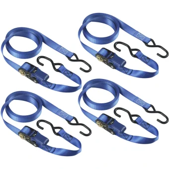 Master Lock Ιμάντας Αποσκευών Αυτοκινήτου 500cm Μπλε 4τμχ 4367EURDAT