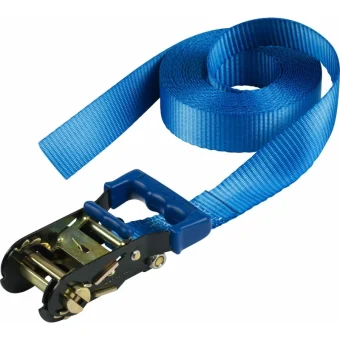 Master Lock Ιμάντας Αποσκευών Αυτοκινήτου 600x3.5cm με Καστάνια για Φορτία έως 800kg Μπλε 4359EURDAT