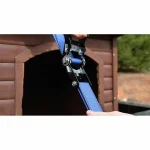 Master Lock Ιμάντας Αποσκευών Αυτοκινήτου 600x3.5cm με Καστάνια για Φορτία έως 800kg Μπλε 4359EURDAT - Image 3