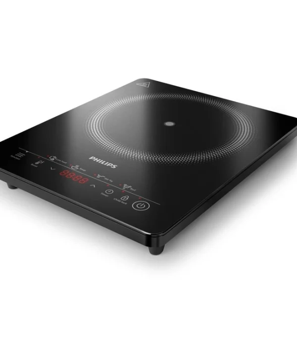 Philips Hd5830/90 Επιτραπέζια Εστία Επαγωγική Μονή Μαύρη HD5830/90