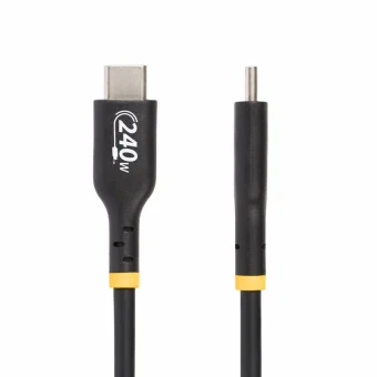 StarTech USB 2.0 Cable USB-C male - USB-C 240W PD Μαύρο 2m USB2EPR2M
