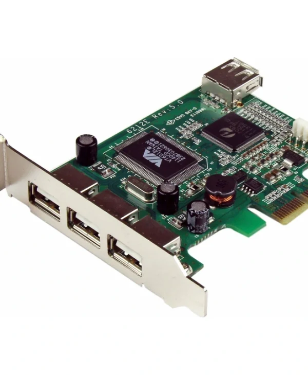 StarTech Κάρτα PCI σε 3 θύρες USB 2.0 PEXUSB4DP