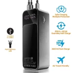 everActive EB-27Q Power Bank 27000mAh 162.5W με Θύρα USB-A και 2 Θύρες USB-C Power Delivery Μαύρο - Image 4