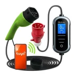 Qoltec Φορητός Σταθμός Φόρτισης 11kW με Ενσωματωμένο Καλώδιο Type 2 52720 - Image 2
