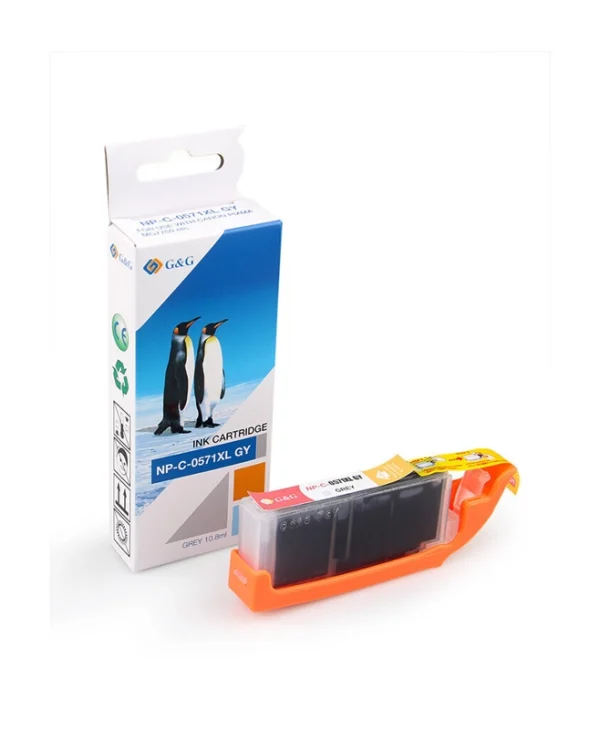 Premium Cartridge G&g Canon Cli-571gy Xl Gray 0335c001 Cli571gyxl 13855