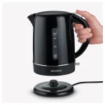 Severin WK 4322 Βραστήρας 1.7lt 2200W Μαύρος - Image 2
