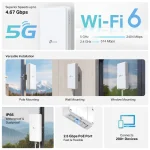 TP-LINK Archer NX500-Outdoor v1 Ασύρματο Router Wi‑Fi 6 ARCHER NX500-OUTDOOR - Image 7