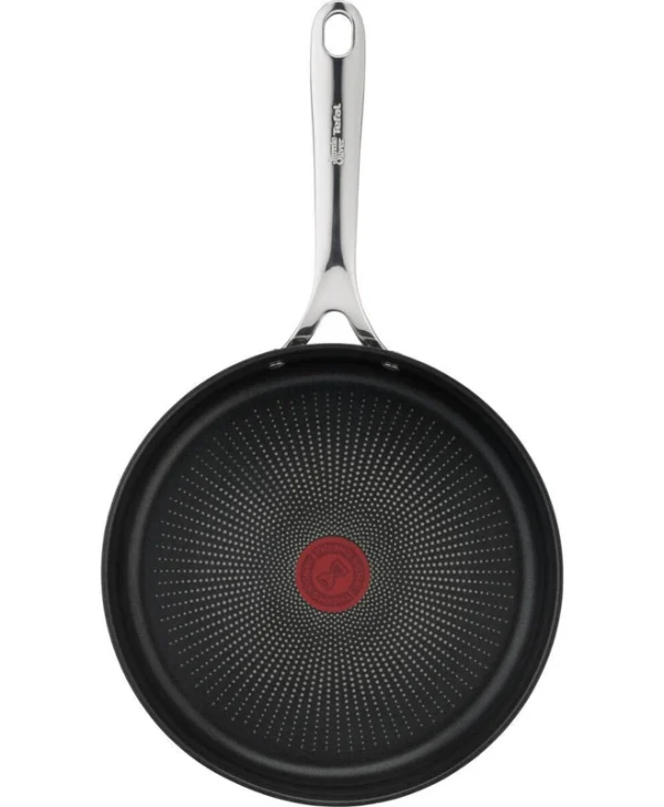 Tefal Jamie Oliver Τηγάνι από Ανοξείδωτο Ατσάλι με Καπάκι 25cm E31033