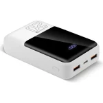 everActive EB-20Q Power Bank 20000mAh 22.5W με 2 Θύρες USB-A και Θύρα USB-C Λευκό - Image 2