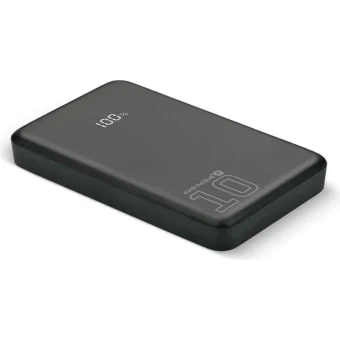 everActive EB-11QB Power Bank 10000mAh 20W με Θύρα USB-A και 2 Θύρες USB-C Μαύρο