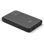 everActive EB-11QB Power Bank 10000mAh 20W με Θύρα USB-A και 2 Θύρες USB-C Μαύρο - Image 2