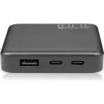 everActive EB-11QB Power Bank 10000mAh 20W με Θύρα USB-A και 2 Θύρες USB-C Μαύρο - Image 3