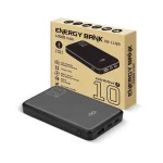 everActive EB-11QB Power Bank 10000mAh 20W με Θύρα USB-A και 2 Θύρες USB-C Μαύρο - Image 6