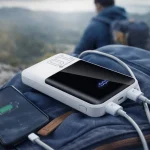 everActive EB-10Q Power Bank 10000mAh 22.5W με 2 Θύρες USB-A και Θύρα USB-C Λευκό - Image 6