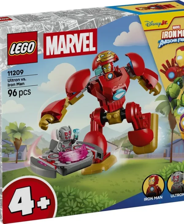 LEGO Marvel Iron Man and His Amazing Friends για 4+ Ετών 96τμχ 11209