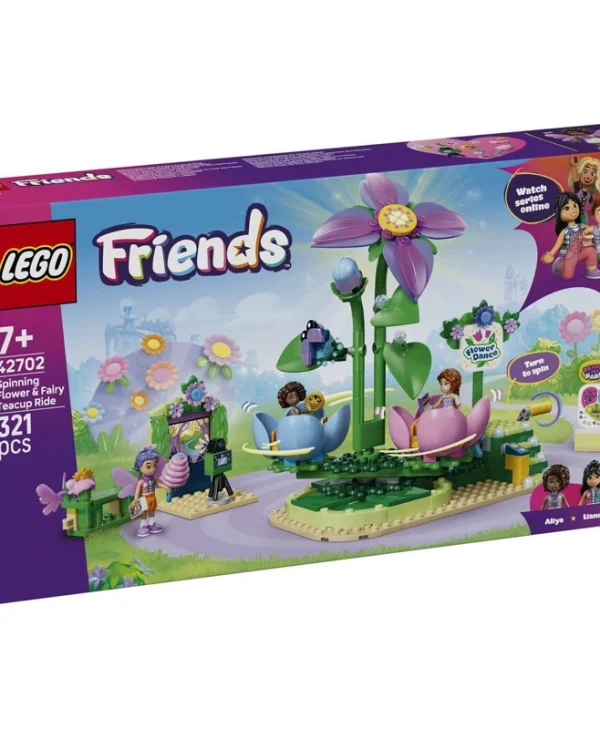 LEGO Friends Spinning Flower & Fairy Teacup Ride για 7+ Ετών 321τμχ 42702